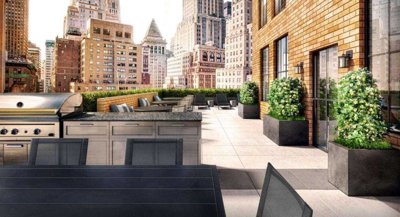 Fidi 1Br W Residents Bar Golf Simulator Gym Nyc-270 Apartment New York City Exterior photo